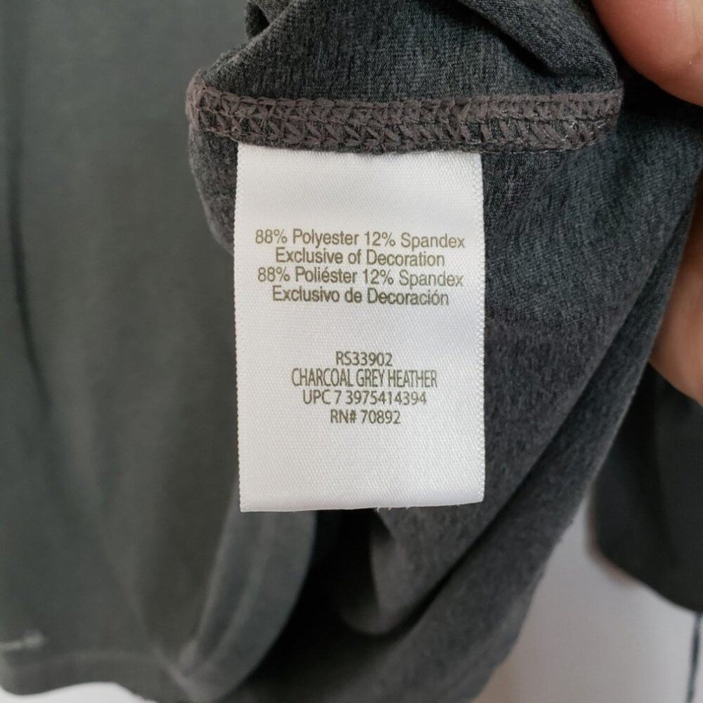 Russell Athletic Training Fit Quarter Zip Performance Shirt L - Picture 6 of 9